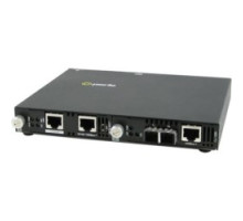 PERLE SYSTEMS 05070184   Managed Gigabit Media Converter, 1000BASE-T RJ-45 100 m/328 ft, To 1000BASE-ZX 1550 nm Single-mode SC 160 km/100 Miles, USA Power Cord