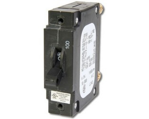 AMPHENOL NETWORK SOLUTIONS  118163      Circuit Breaker, 90A, MAG, TOG, 65VDC, Delay 52/14, Bullet Terminals