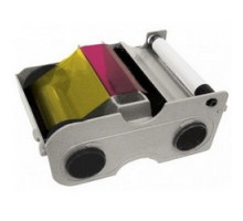 HID GLOBAL CORPORATION  045100      Ribbon Consumable Cartridge, EZ YMCKO, Full-Color, 250 Image, With Resin Black and Clear Overlay Panel, For HID FARGO DTC4250e Printer/Encoder