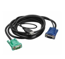 APC BY SCHNEIDER ELECTRIC  AP5822      APC AP5822 KVM cable Black 3.66 m