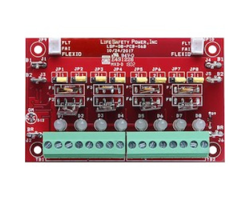 LIFESAFETY POWER  D8P-BOXED      LSP D8P-Boxed 8 Output Auxiliary Distribution Module; PTC Protected Outputs