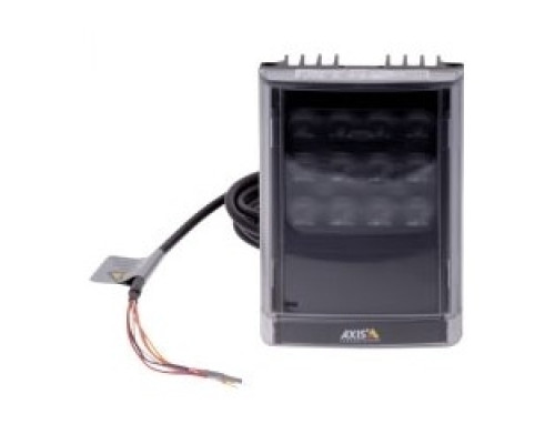 AXIS COMMUNICATIONS  01210-001  T90B30 IR-LED              IR LED Illuminator, High-Performance, AC/DC Powered, 12 to 24V AC/DC, 100mm x 135mm x 66mm, Aluminum and Polycarbonate, Black