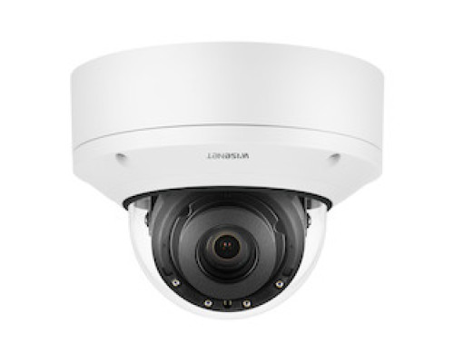 HANWHA VISION  XND-8081RV               5MP IR Indoor Vandal Dome Camera. 30fps, H.265/H.264 MJPEG, IP52, IK10