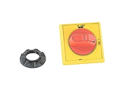 ABB  OHYS2AJ      Selector Handle For Disconn Sw On/Off NEMA 1, 3R, 12 Red/Yellow 6mm Shaft
