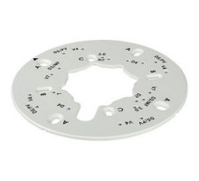 DIGITAL WATCHDOG  DWC-GPLT-W               MEGApix and STAR-LIGHT Accessory, White CONVERTR PLATE for Electrical Gang Box