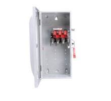 SIEMENS  US2:HNF363      Safety Switch, Non-Fusible, Single Throw, Heavy Duty, 480/600 Volt AC, 600 Volt DC, 100A, 100 HP at 3 Phase, 3 Pole, Steel, NEMA 1, For Indoor