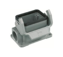 HARTING  19300061250      Han B Housings: Han 6 B-Base Surface-LC 1 Lever 1xM20