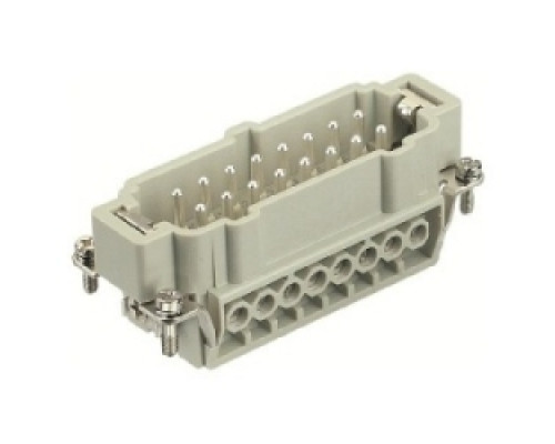 HARTING 09330162611   Han E Male Insert: Han 32E male insert 17-32