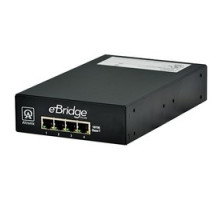 ALTRONIX  EBRIDGE4PCRM      EoC 4 Port Receiver, 25Mbps per port, Passes PoE/PoE+, Requires Compatible Transceiver