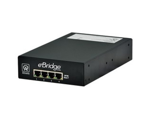 ALTRONIX  EBRIDGE4PCRM      EoC 4 Port Receiver, 25Mbps per port, Passes PoE/PoE+, Requires Compatible Transceiver