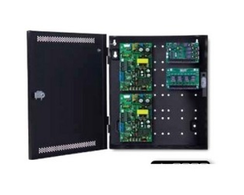 LIFESAFETY POWER  FPO75-C4D8E1      Access Control Power System, Standard, Dual Voltage, 6 Ampere 12 Volt DC/3 Ampere 24 Volt DC, 75 Watt, 4-Door, 4-Lock, 8 Auxiliary, 12