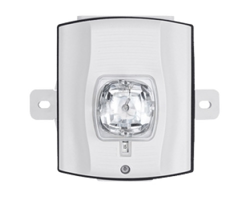 SYSTEM SENSOR  SWK-P               Strobe, Standard-candela, Outdoor, Wall Mount, with Backbox, White, Plain