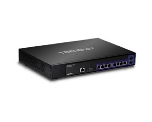 TRENDNET  TEG-30102WS      10-Port 2.5GBASE-T Web Smart Switch with 2 x 10G SFP+ Slots