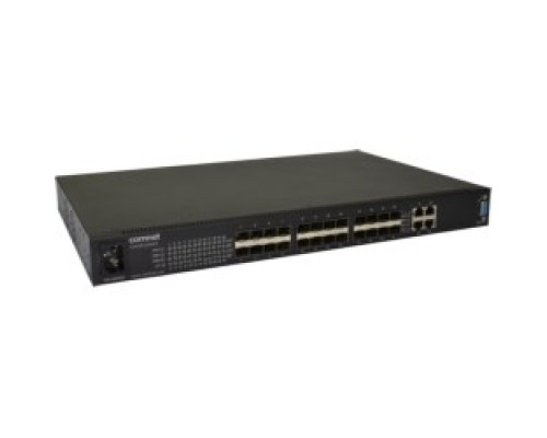 COMNET COMMUNICATION NETWORKS  CWGE24MS2      Commercial Grade Managed Layer 2+ Ethernet Switch With 20 x 100/1000Base-FX + 4 x Gigabit Combo Ports