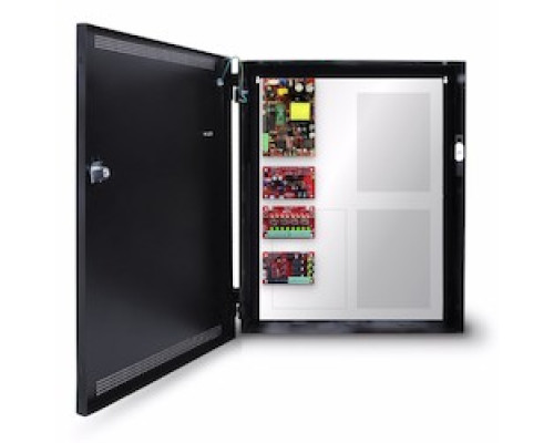 LIFESAFETY POWER  FPO75-B100C4D8PE2M      LSP FPO75-B100C4D8PE2M FPO75 Power Supply, B100, C4, and D8P Modules, E2 Enclosure with Mercury-compatible Backplate