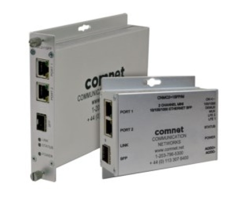 COMNET COMMUNICATION NETWORKS  CNMC2+1SFP/M      2 Channel 10/100/1000 Mbps Ethernet SFP, mini unit