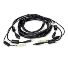 VERTIV  CBL0111      Vertiv Avocent USB Keyboard and Mouse, HDMI and Audio Cable, 10 ft.
