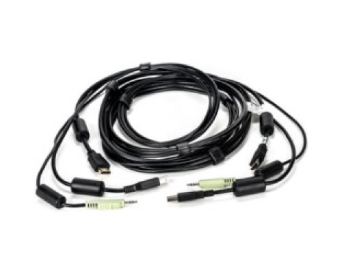 VERTIV  CBL0111      Vertiv Avocent USB Keyboard and Mouse, HDMI and Audio Cable, 10 ft.
