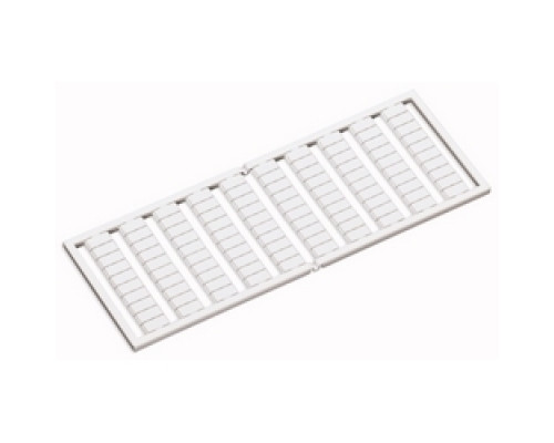 WAGO CORPORATION  209-580      TERMINAL BLOCK MARKER-GROUND- HORIZ 5-17.5MM BLK 100EA WHITE