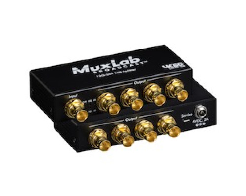 MUXLAB INC  500728      12G-SDI 1X8 SPLITTER, 4K/60