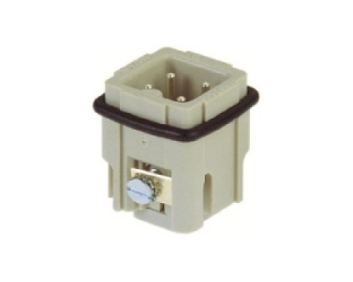 HARTING  09200032611  9200032611      Han A Male Insert-Screw: Han 3A M Insert Screw