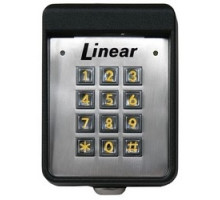 LINEAR CORPORATION  ACP00748  AK11      Door Entry System Keypad, Digital, Keyless, Standalone, Surface Mount, 12 to 24 Volt AC/DC, 150 Milliampere, 4