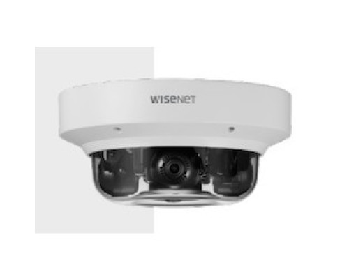 HANWHA VISION  PNM-9084QZ1               Multi-Directional PTRZ dome camera, 4 x 2MP, 60fps. H.265 H.264. IP66, IK10