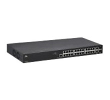 ETHERWAN SYSTEMS EX26262F   Commercial 0C - 45C Managed L2+ Gigabit PoE Switch, 24 Gigabit RJ45 PoE Ports + 2 Gigabit Combo/SFP ports, Ethernet Switch with PoE PSE 802.3at up to 30W/port, 370W PoE Power Budget, Shelf or Rack Mount with Inte