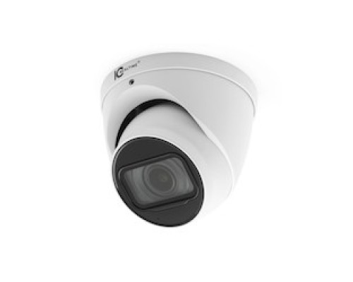 IC REALTIME LLC  HDEG-E80V-IRM1      8MP I/O MIDSIZE EYEBALL DOME HD-AVS,VF 2.7-13.5MM,SMART IR 196’,DUAL ILLUM, MIC