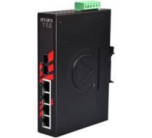 ANTAIRA TECHNOLOGIES LLC LNX-0501-M   5-Port Industrial Unmanaged Ethernet Switch w/4 10/100Tx + 1 100Fx SC Multimode 2Km