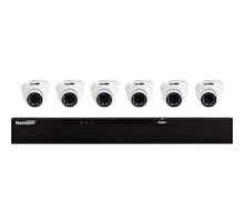 NORTHERN VIDEO  N2HVR8KIT6C               N2 SERIES 8CH HD ANALOG KIT W/, 8CH 2TB DVR and 6X 2.8MM 1080P, EYEBALL CAMERAS
