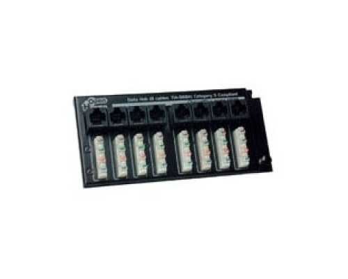 LINEAR CORPORATION  H628      Data Termination Hub, Includes RJ45 Jack Connector, 110 Punch-Down Connector