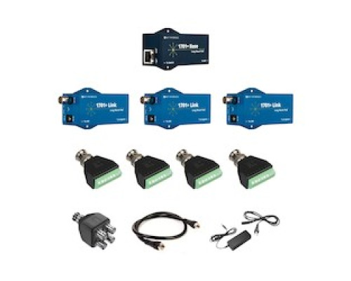 NVT PHYBRIDGE NV-EC1701PLS-K3H   1701+ Kit3H EoC/UTP