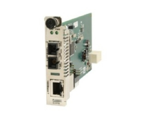 LANTRONIX C3110-1040   ION Gigabit Ethernet Media Converter Module, 1000Base-T RJ-45 [100 m/328 ft.]to 1000Base-X SFP Slot empty