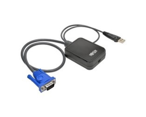 TRIPP LITE  B032-VU1      KVM Console to USB 2.0 Portable Laptop Crash Cart Adapter with File Transfer and Video Capture, 1920 x 1200 @ 60 Hz