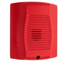 SYSTEM SENSOR  HRK-R               Horn, 12/24 VT, Outdoor, Wall/Ceiling Mount, Red