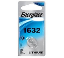 ENERGIZER BATTERY INC  ECR1632BP  E1047900      Battery, Lithium Coin, 1632 Cell, 3 Volt, 130 Milliampere-Hr, 0.63