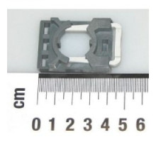 ABB  MCBH-00      Contact Block Holder. 22.5mm, Front Mount, Non-Metallic. For use with 22mm Pilot Devices and up to 3 Contact Blocks.