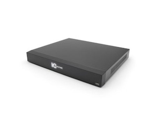 IC REALTIME LLC  NVR-MX08POE-1U16MP1-2TB               8Ch Desk-Mount NVR, 2TB HDD, Integrated 8 Port POE, 16MP IP Support, 256Mbps