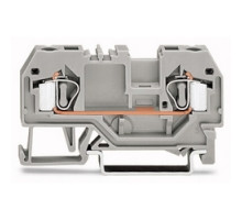 WAGO CORPORATION  281-901      2-conductor Through Terminal Block; 4 mm2; Center Marking; For Din-rail 35 X 15 And 35 X 7.5; CAGE CLAMP