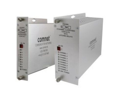COMNET COMMUNICATION NETWORKS  FDC80T485      8-Channel Supervised Contact Closure Transmitter, RS-485 Interface