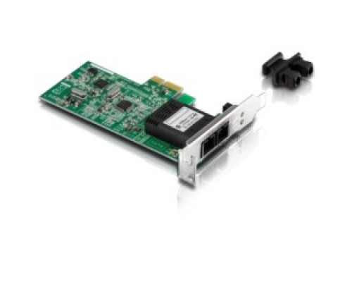 TRENDNET  TE100-ECFXL      Low Profile 100Base SC Fiber PCIe Adapter