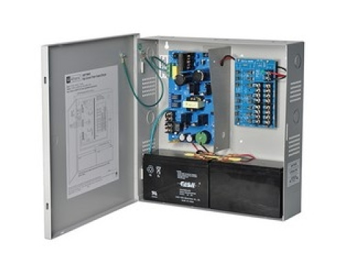 ALTRONIX  SMP7PMP8      Power Supply Charger, 8 Fused Outputs, 12/24VDC @ 6A, 115VAC, Supervision, BC300 Enclosure