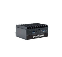 EXACQ IP02-01T-GM   exacqVision G-series Desktop Recorder, 2 Professional IP Camera Licenses 8 Max , exacqVision Professional Server, Client, Ubuntu Linux 20.04, Mini-DisplayPort, HDMI Monitor Outputs, Dual GB NIC