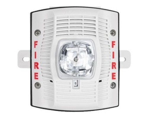 SYSTEM SENSOR  SPSWK               Speaker Strobe, Standard-candela, Outdoor, Wall Mount, White