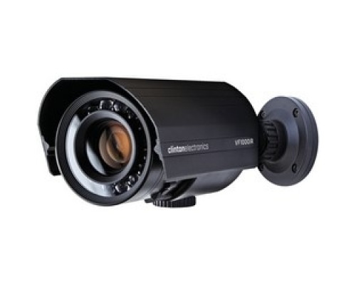 CLINTON ELECTRONICS  CE-VF1000-IR      Bullet Camera, Long Range IR, Digital Zoom, DWDR, DNR, Day/Night, Outdoor, 1000 TVL, 6 to 50 MM Lens, 24 Volt AC/12 Volt DC