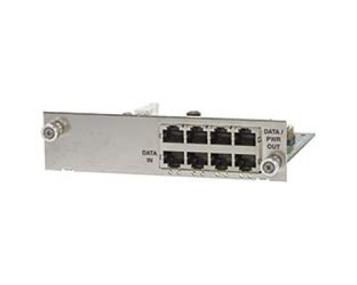 LAN POWER SYSTEMS  LP-2404      4 Port Modular Card, High Power Up To 36 Watts Per Port IEEE 802.3at Use With LP-2403 And/Or LP-2401 Chassis