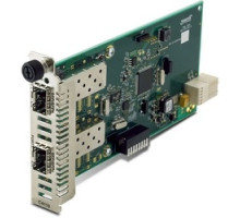 LANTRONIX  C4110-4848      ION Fiber to Fiber Media Converter Module, 1 Gbps to 11.5Gbps Fiber Repeater, 2 Open SFP+ Slots