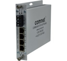 COMNET COMMUNICATION NETWORKS  CNFE4+1SMSS2      10/100TX 4TX/1FX Ethernet Self-Managed Switch