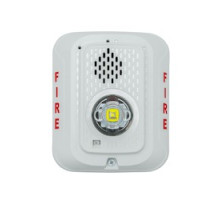 SYSTEM SENSOR  P2WLED               L-SERIES LED HORN STROBE,   2-WIRE, INDOOR, WALL, WHITE, MARKED FIRE